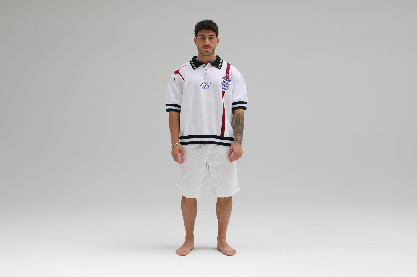 England Knitted Polo