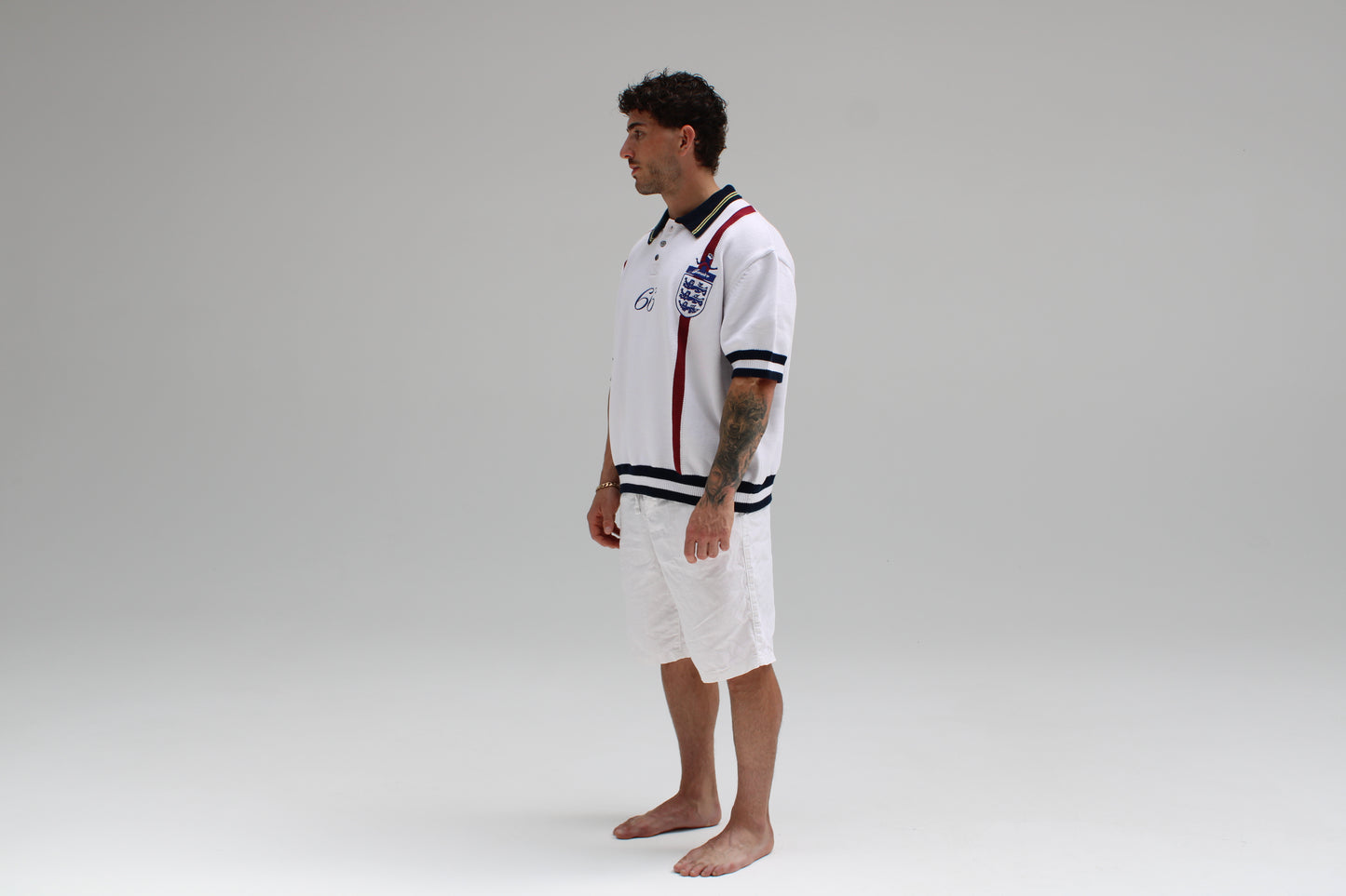 England Knitted Polo